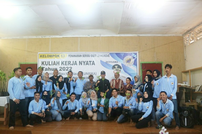 Mahasiswa KKN Unrika Batam