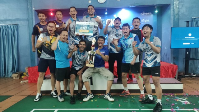 Turnamen Badminton PLN Batam