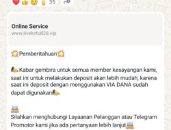 Muatan Judi Online di Telegram, Instagram, TikTok dan Youtube Ditutup Kemkomdigi