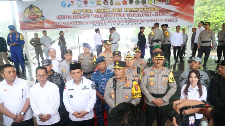 Polda Kepri Amankan Lebaran
