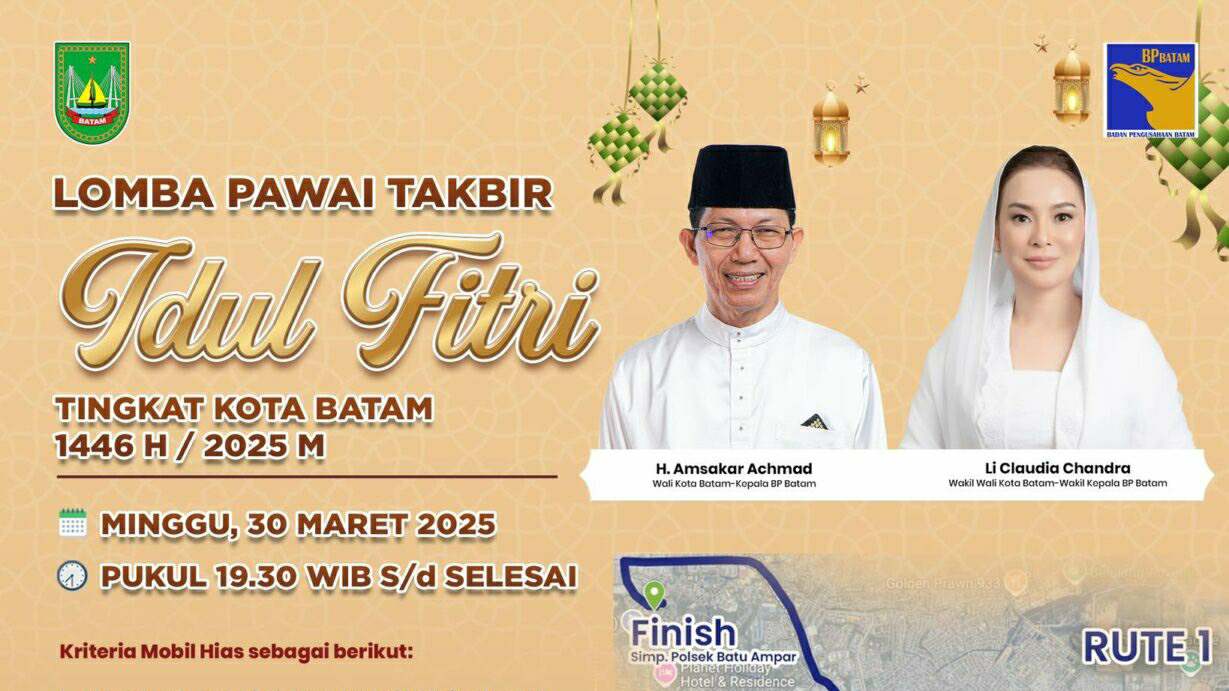 Lomba Pawai Takbir Batam