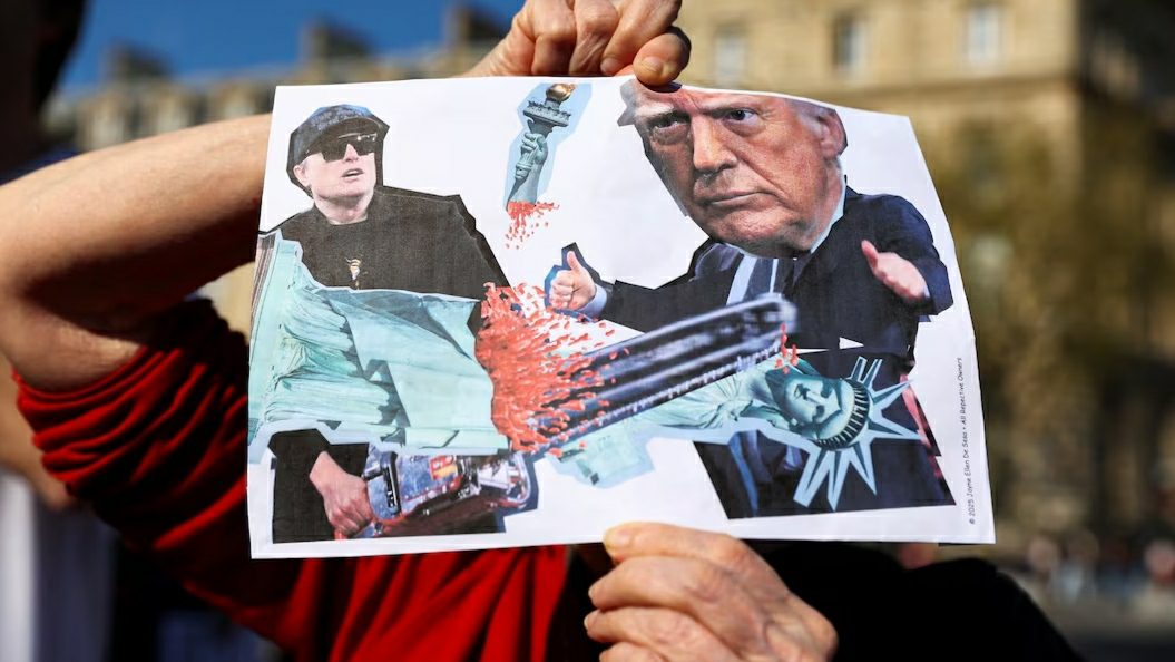 Demonstran anti-Trump