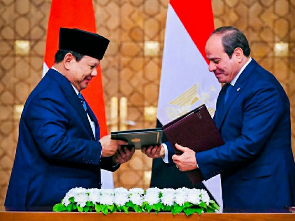 Prabowo dan El Sisi