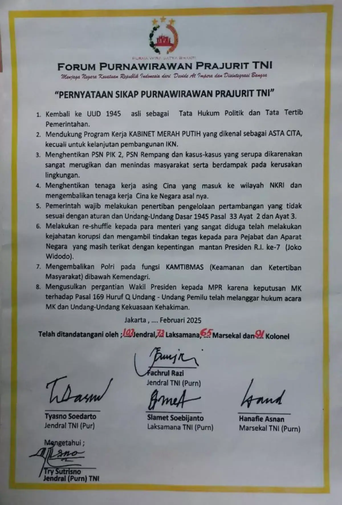 Gatot Nurmantyo Mengamuk ke Hercules