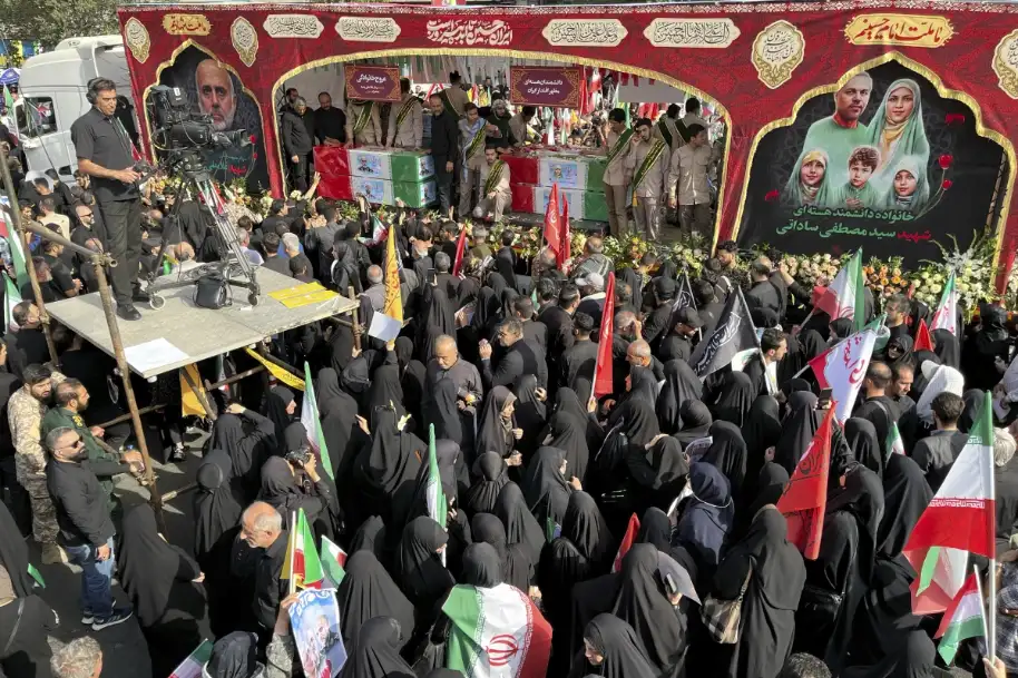 Pemakaman Petinggi Iran