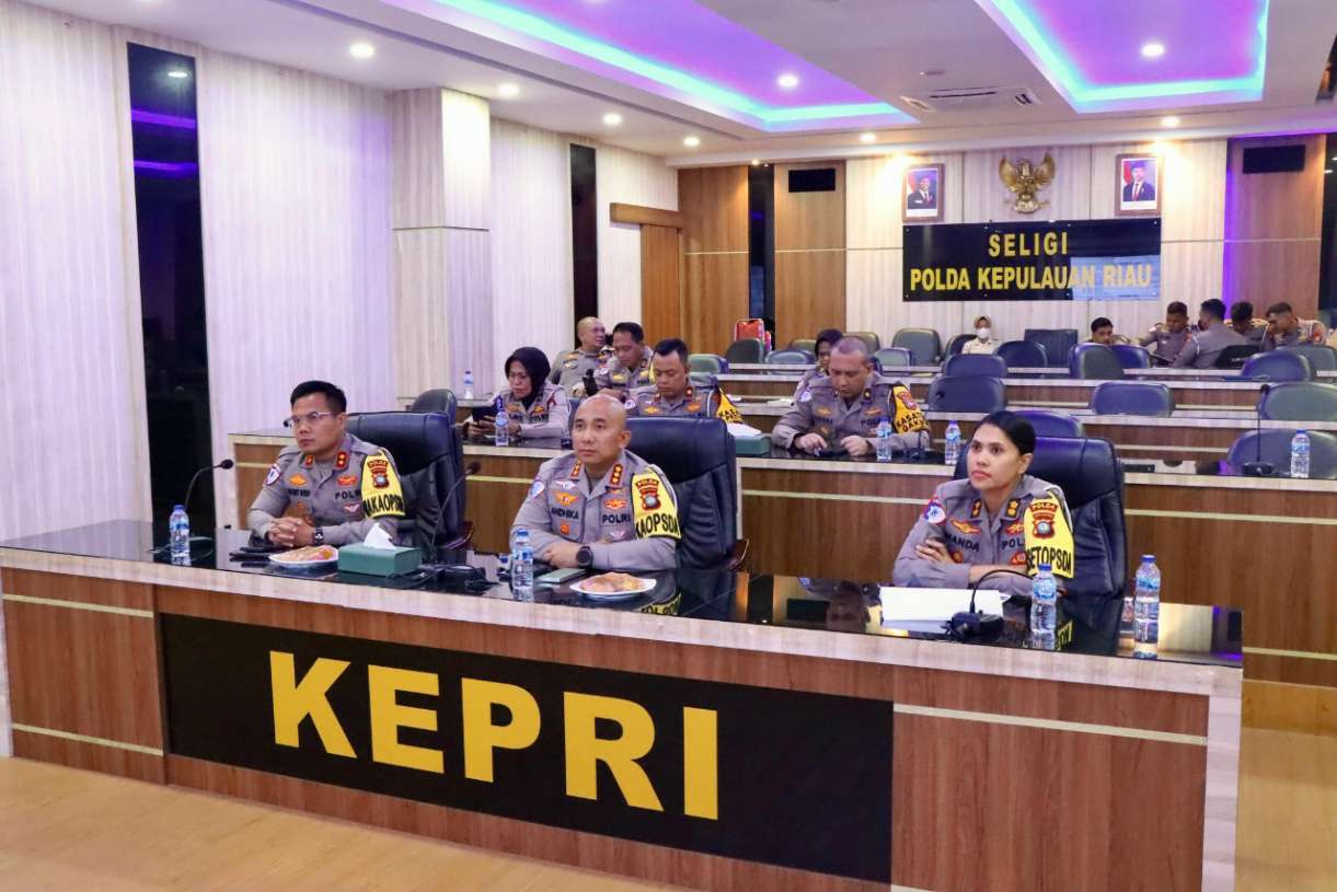 Razia Kendaraan Kepri